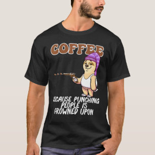 Sprichwort für Cappuccino-Coffeine T-Shirt