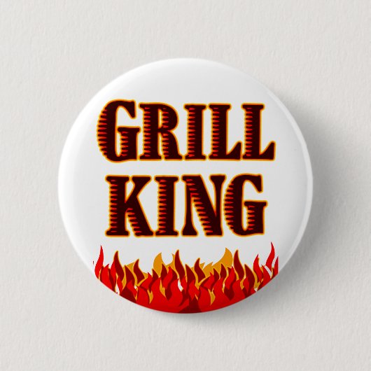 Sprichwort für Grill King GRILLEN Button (Vorderseite)