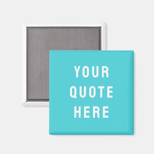 Sprichwort für kundenspezifisches Angebot Personal Magnet (Vorderseite/Rückseite)