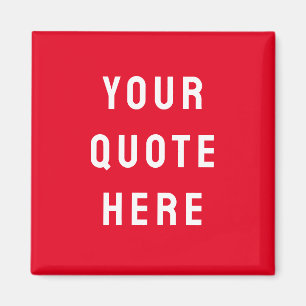 Sprichwort für kundenspezifisches Angebot Personal Magnet