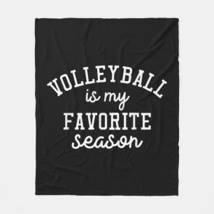 Sprichwort für Sportliebhaber Volleyball ist mein Fleecedecke