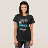 Sprichwort Future Nursing School Student RN BSN T-Shirt (Vorne ganz)