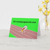 Sprichwort gegen die Uhr Karte (Gelbe Blume)