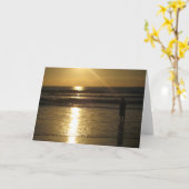 Sprichwort Goodbye Card (innen leer) Karte (Gelbe Blume)