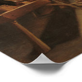 Sprichwort Grace - Frans van Mieris Kunstgewerbe Poster (Ecke)