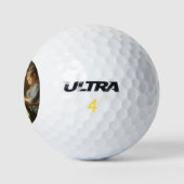 Sprichwort Grace (Junge, der am Tisch betet) Golfball (Logo)