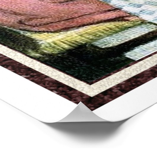 Sprichwort Grace von Jessie Willcox Smith Poster (Ecke)