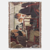 Sprichwort Grace von Norman Rockwell Decke (Vorderseite Vertikal)