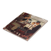 Sprichwort Grace von Norman Rockwell Fliese (Seite)