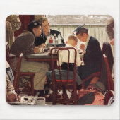 Sprichwort Grace von Norman Rockwell Mousepad (Vorne)