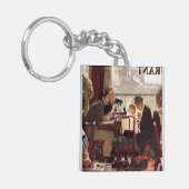 Sprichwort Grace von Norman Rockwell Schlüsselanhänger (Vorderseite links)