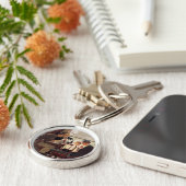 Sprichwort Grace von Norman Rockwell Schlüsselanhänger (Seite)