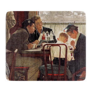 Sprichwort Grace von Norman Rockwell Schneidebrett