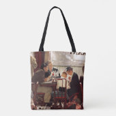 Sprichwort Grace von Norman Rockwell Tasche (Rückseite)