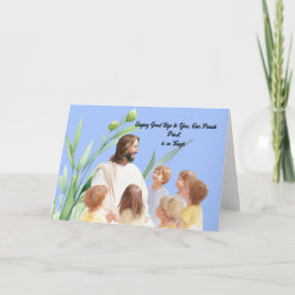 Sprichwort Gut, bis Priesterkarte gepflegt wird Dankeskarte