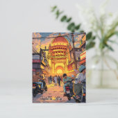 Sprichwort Hello aus Indien | Kolkata Postkarte (Stehend Vorderseite)