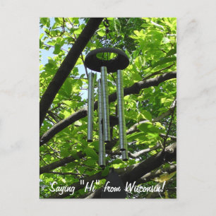 Sprichwort Hi von Wisconsin Postkarte