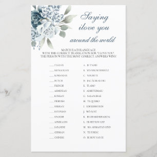 Sprichwort I Liebe Sie um das Bridal-Spiel der Wel