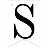 SPRICHWORT I: PERSONALISIERTER WEDD WIMPELKETTE (Erste Fahne)