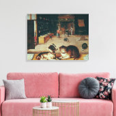 Sprichwort Leinwanddruck (Insitu (Wohnzimmer))