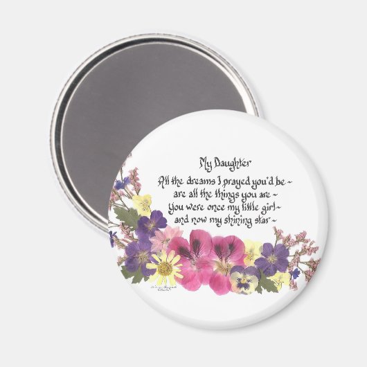 Sprichwort Magnet (Vorderseite/Rückseite)