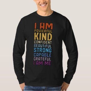 Sprichwort Positive Zitate Frauen Inspiration T-Shirt