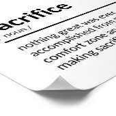 Sprichwort Poster (Ecke)