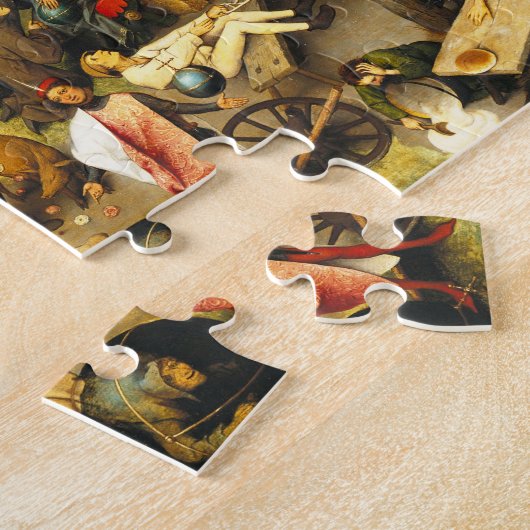 Sprichwort-Puzzlespiel Pieter Bruegel Puzzle (Seite)