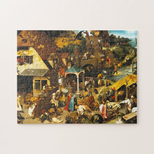 Sprichwort-Puzzlespiel Pieter Bruegel Puzzle (Horizontal)