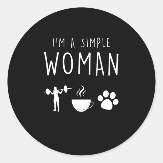 Sprichwort Runder Aufkleber (Vorderseite)