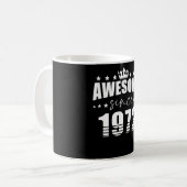 Sprichwort seit 1972 Phantastisch Kaffeetasse (Vorderseite Links)