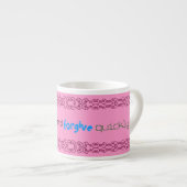 Sprichwort Tasse. Espressotasse (Vorderseite Rechts)