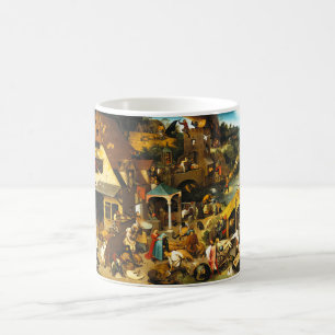 Sprichwort-Tasse Pieter Bruegel Netherlandish Kaffeetasse
