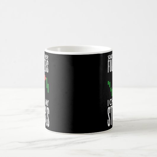 Sprichwort Trader Daytrader Stock Exchange Kaffeetasse (Mittel)