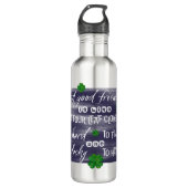 Sprichwort über Freundschaft-Friendship proverb Edelstahlflasche (Vorderseite)