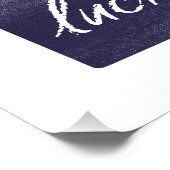 Sprichwort über Freundschaft-Friendship proverb Poster (Ecke)