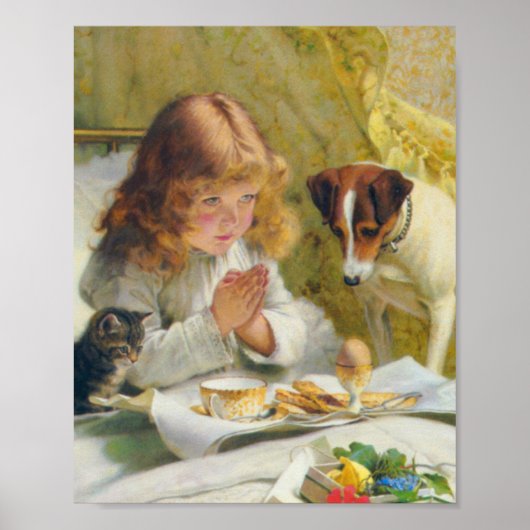 Sprichwort Unsere Gebete Suspense Charles Burton B Poster (Vorne)