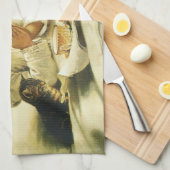 Sprichwort Unsere Gebete, Suspense Charles Burton Handtuch (Viertel Falte)