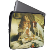 Sprichwort Unsere Gebete, Suspense Charles Burton Laptopschutzhülle (Vorne Rechts)