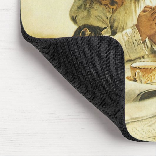 Sprichwort Unsere Gebete, Suspense Charles Burton Mousepad (Ecke)