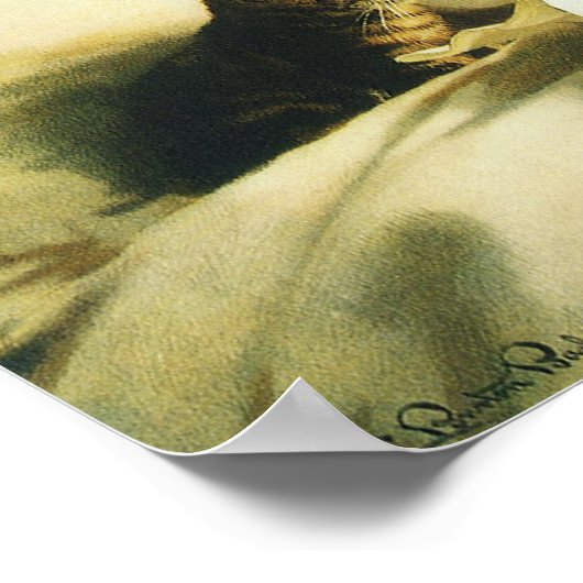 Sprichwort Unsere Gebete, Suspense Charles Burton Poster (Ecke)