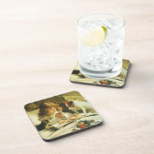 Sprichwort Unsere Gebete, Suspense Charles Burton Untersetzer (Rechte Seite)