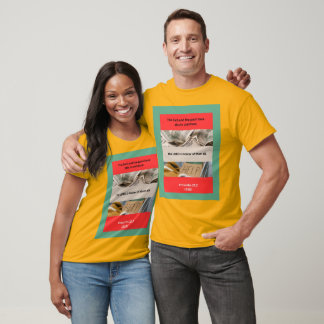 Sprichworte - Sprichwörter 22-2 - Kurzes Slv Gold T-Shirt