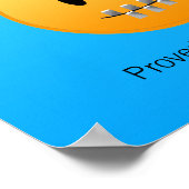 Sprichwörter 13:3 poster (Ecke)