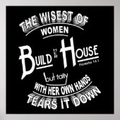 Sprichwörter 14:1 Poster (Vorne)