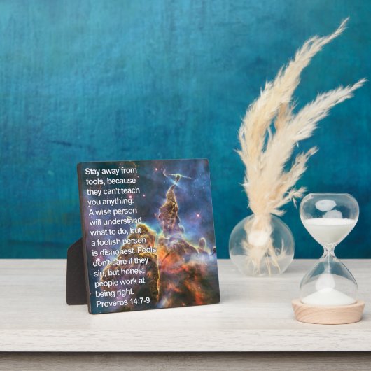 Sprichwörter 14:7-9 fotoplatte (InSitu)