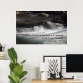 Sprichwörter 15:4 Poster (Heimbüro)