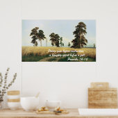 Sprichwörter 16:18 poster (Küche)