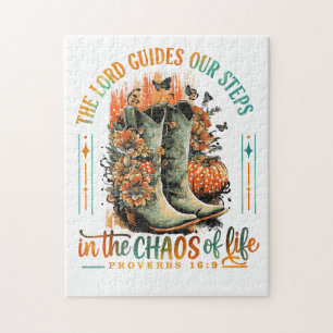 Sprichwörter 16:9 puzzle