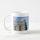 Sprichwörter 18:10 Name des Herrn a Strong Tower Kaffeetasse (Links)